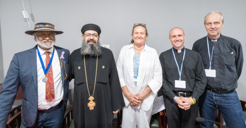 The interfaith Liaison Committee hosted a Talanoa dialogue at the beginning of COP27 in Sharm el-Sheikh Egypt, to bring together people fo faith to discuss key issues relating to climate justice, and then to pray together on November 6, 2022.