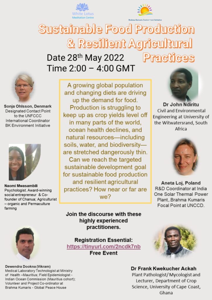 ‘Sustainable Food Production & Resilient Agricultural Practices’ Free