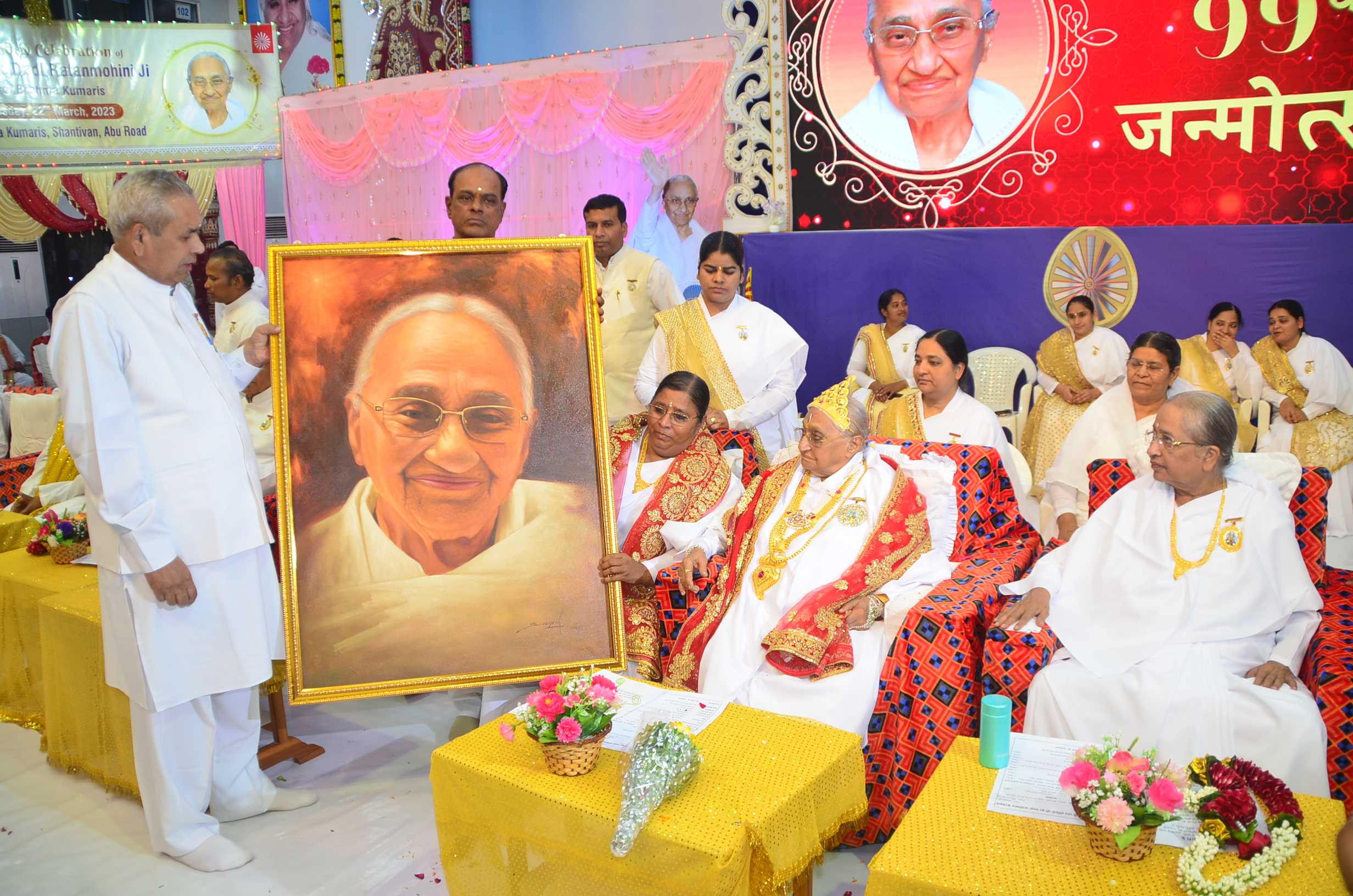 99th Birthday Celebrations of Dadi Ratanmohini, Chief of Brahma Kumaris